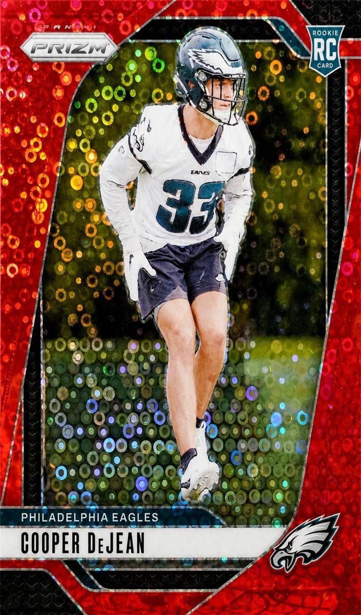 2024 Panini Prizm Football No Huddle Red Cooper DeJean #321