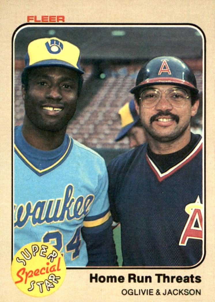 1983 Fleer Baseball Reggie Jackson #640