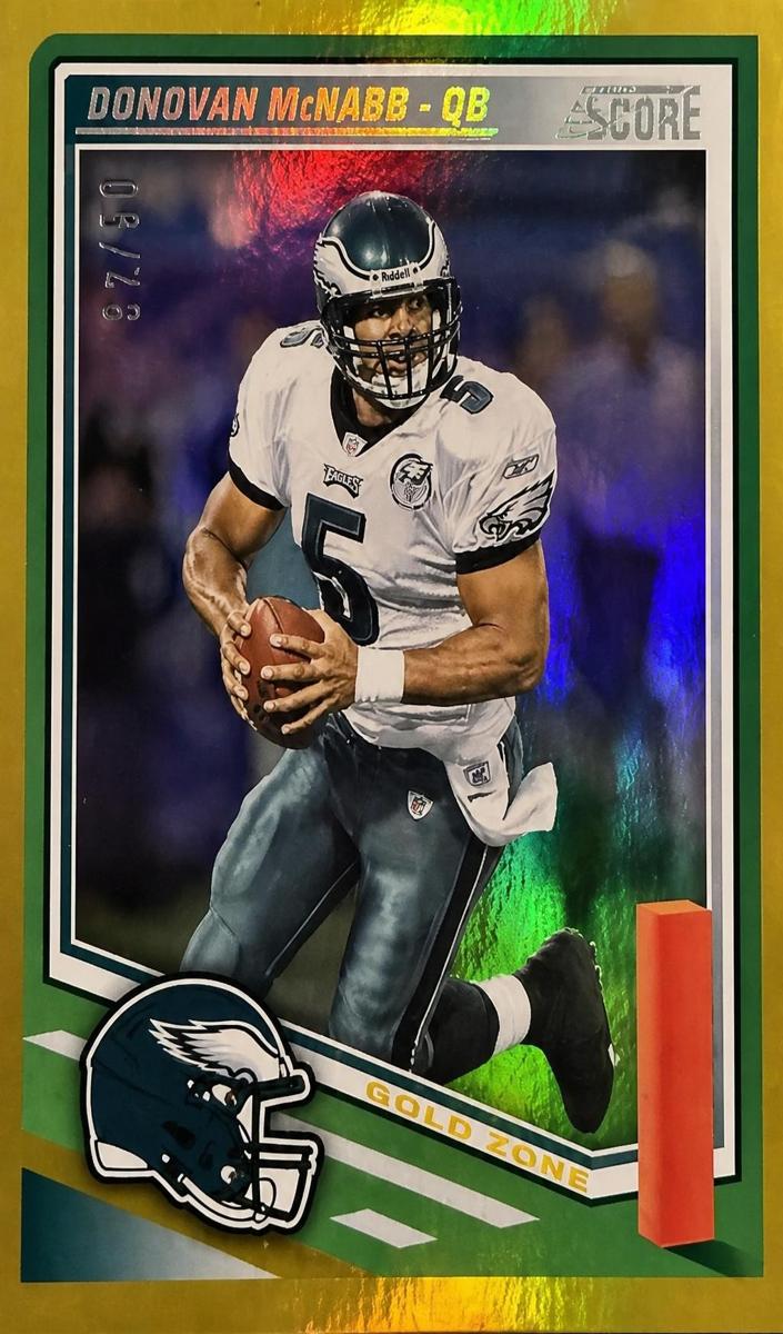 2025 Panini Score Football Gold Zone Donovan McNabb #283
