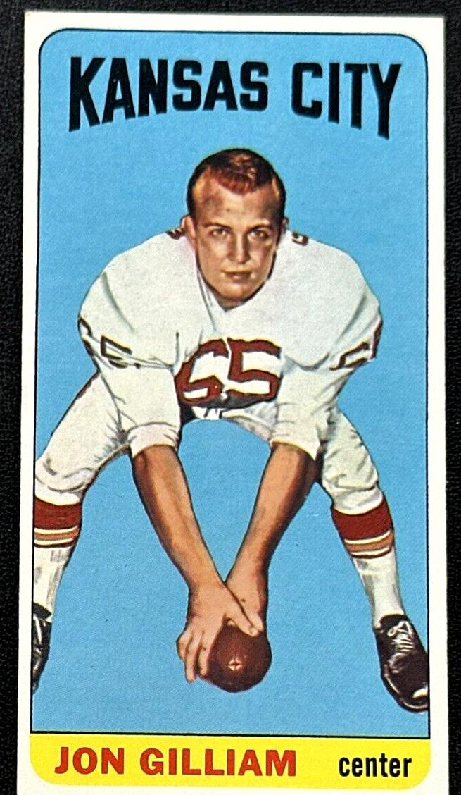 1965 Topps Football Jon Gilliam #100 PSA 8