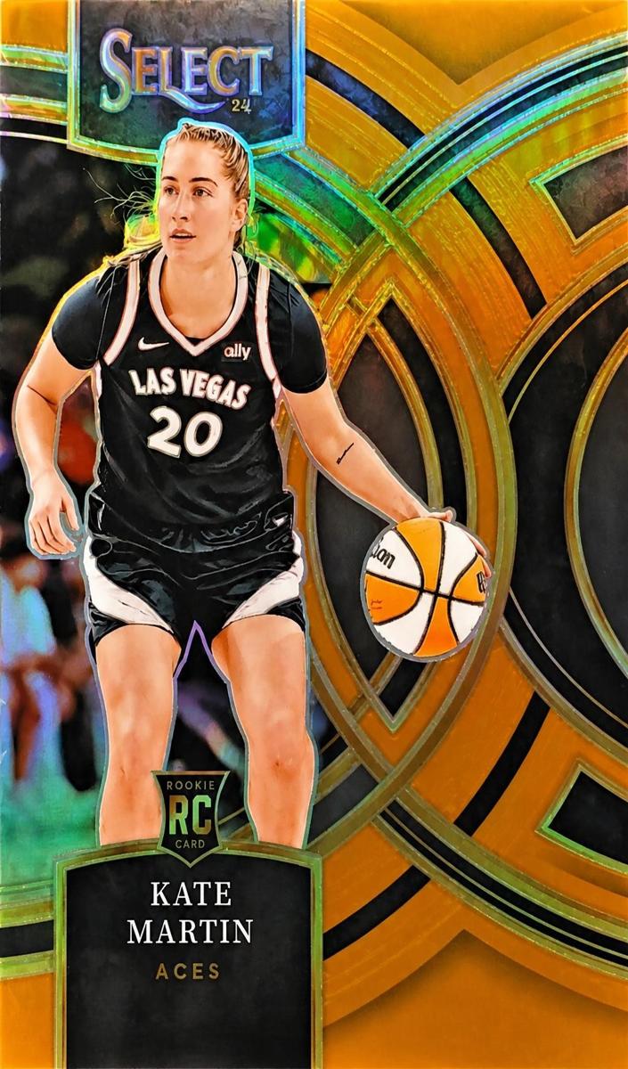 2024 Panini Select WNBA Basketball Orange Kate Martin #144 PSA 10