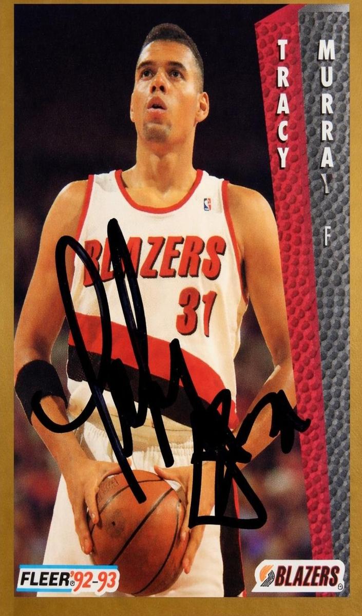 1992 Fleer Basketball Tracy Murray #418