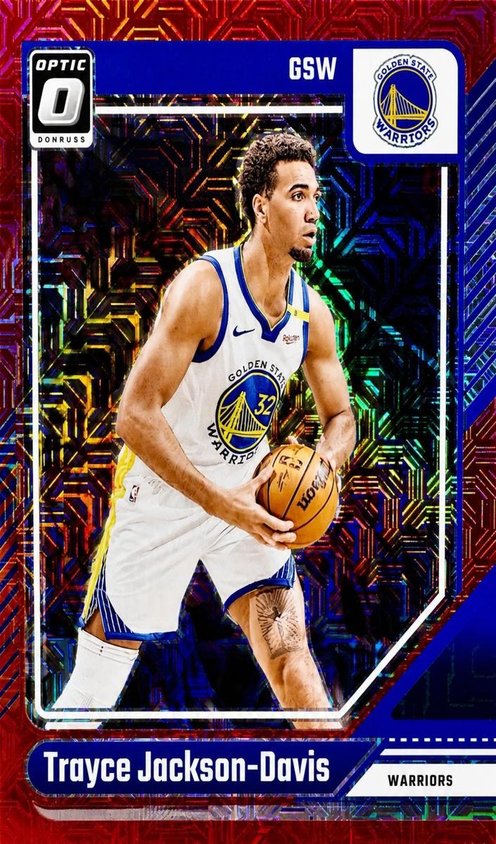 2024 Donruss Optic Basketball Choice Red Trayce Jackson-Davis #210