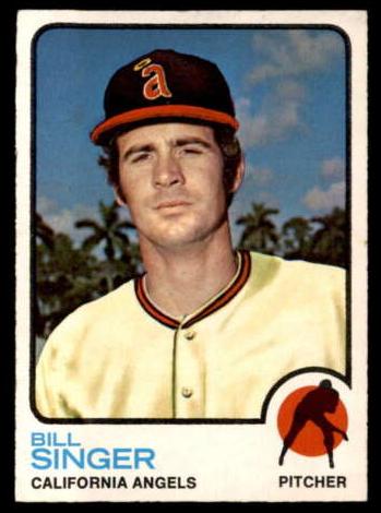 1973 O-Pee-Chee Baseball Bill Singer #570