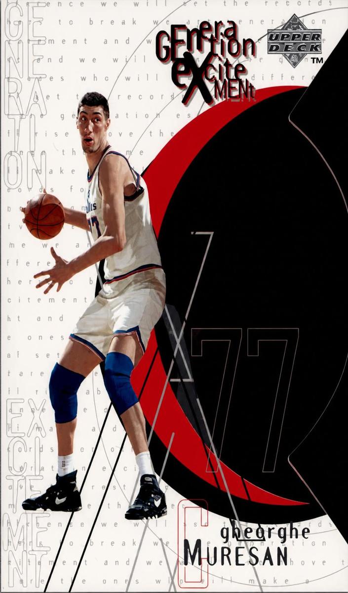1996 Upper Deck Basketball Gheorghe Muresan #G20