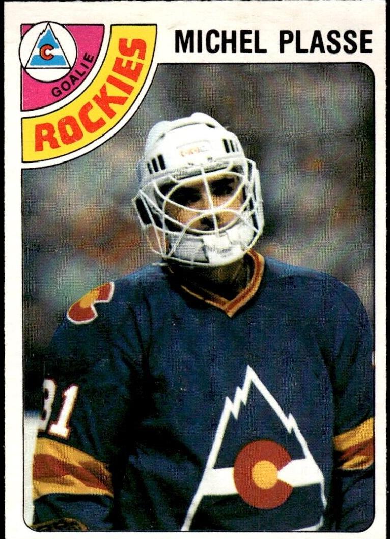 1978 O-Pee-Chee Hockey Michel Plasse #36 PSA 9