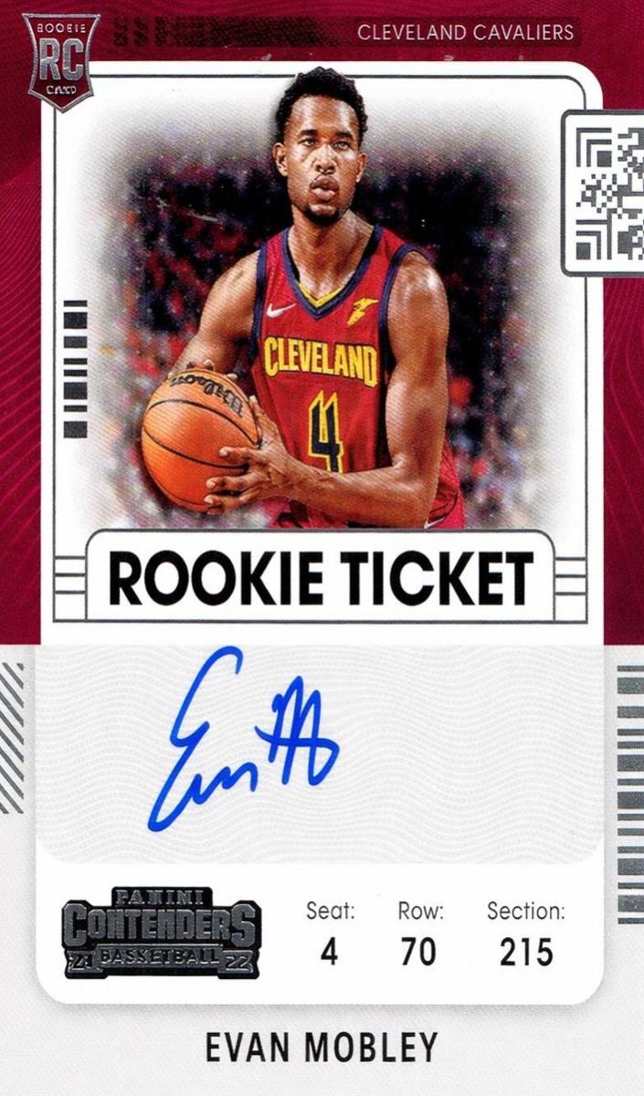 2021 Panini Contenders Basketball Evan Mobley #103