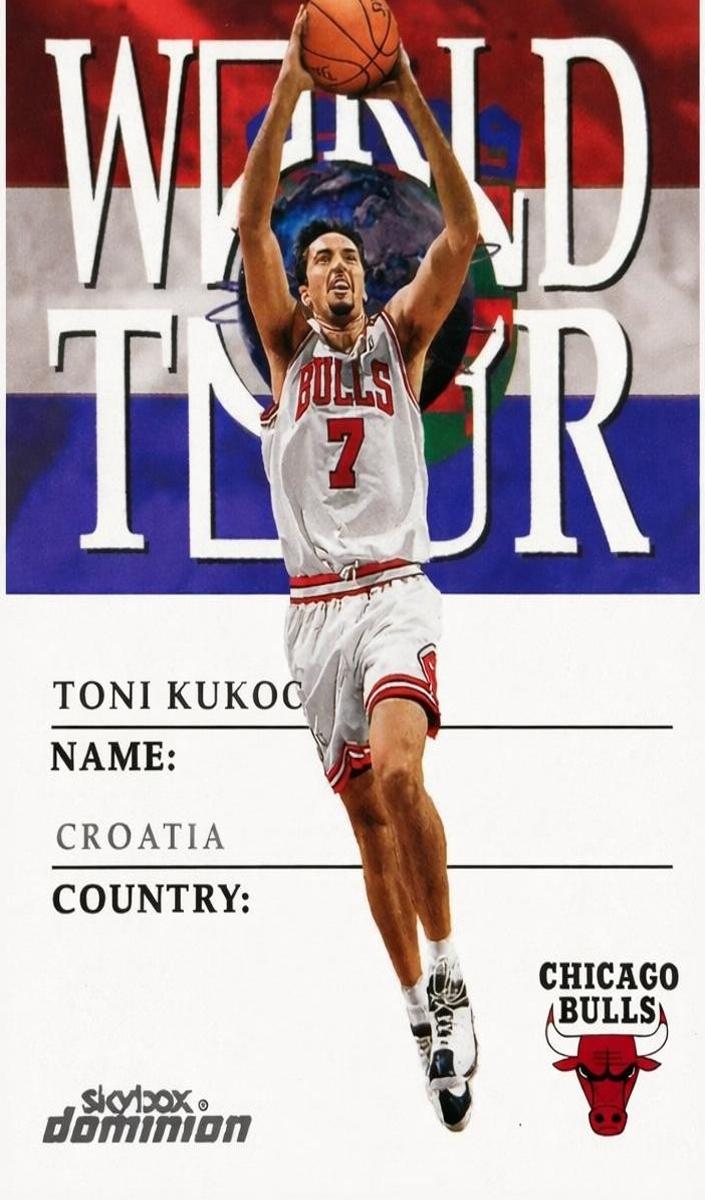 1999 Skybox Dominion Basketball Toni Kukoc #181