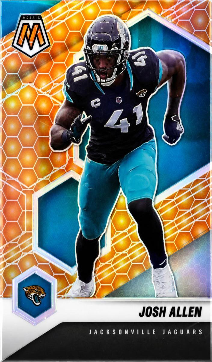 2021 Panini Mosaic Football Honeycomb Josh Allen #102