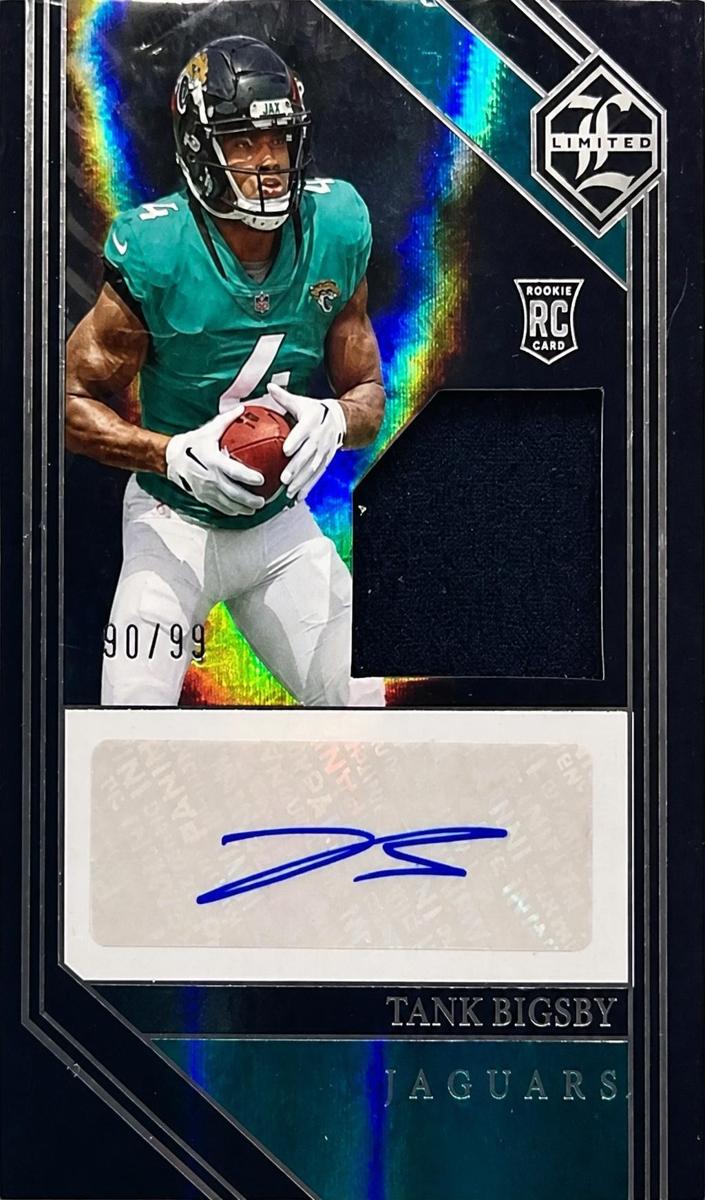 2023 Panini Limited Football Silver Spotlight Tank Bigsby #134