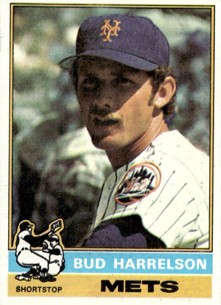 1976 Topps Baseball Bud Harrelson #337 PSA 10