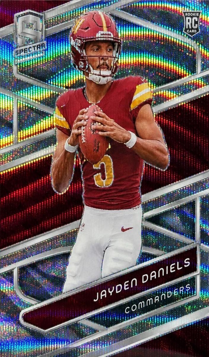 2024 Panini Spectra Football Wave Jayden Daniels #2