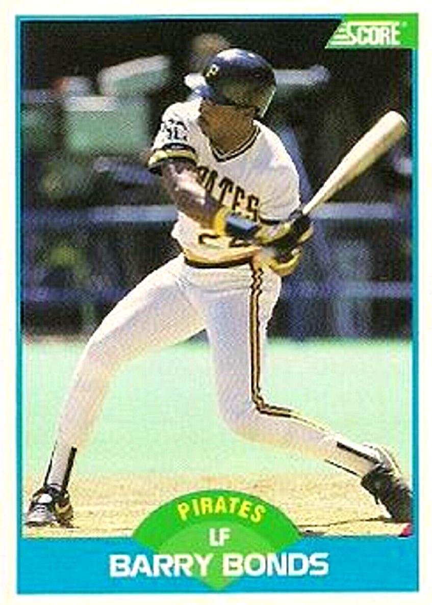 1989 Score Baseball Barry Bonds #127 PSA 10