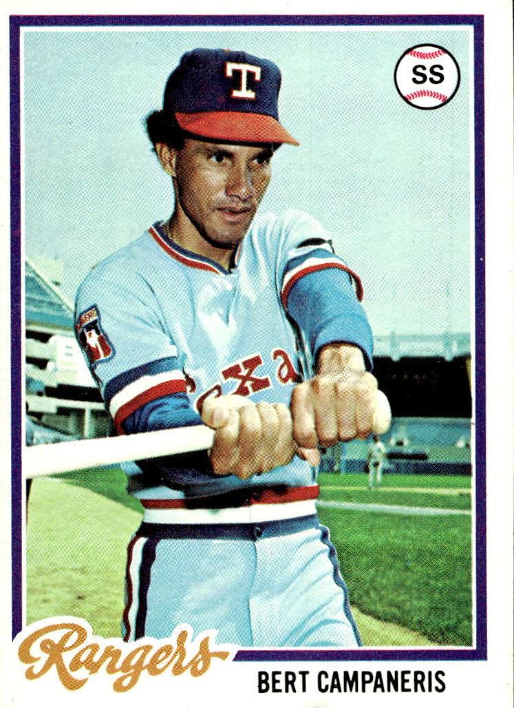 1978 Topps Baseball Bert Campaneris #260