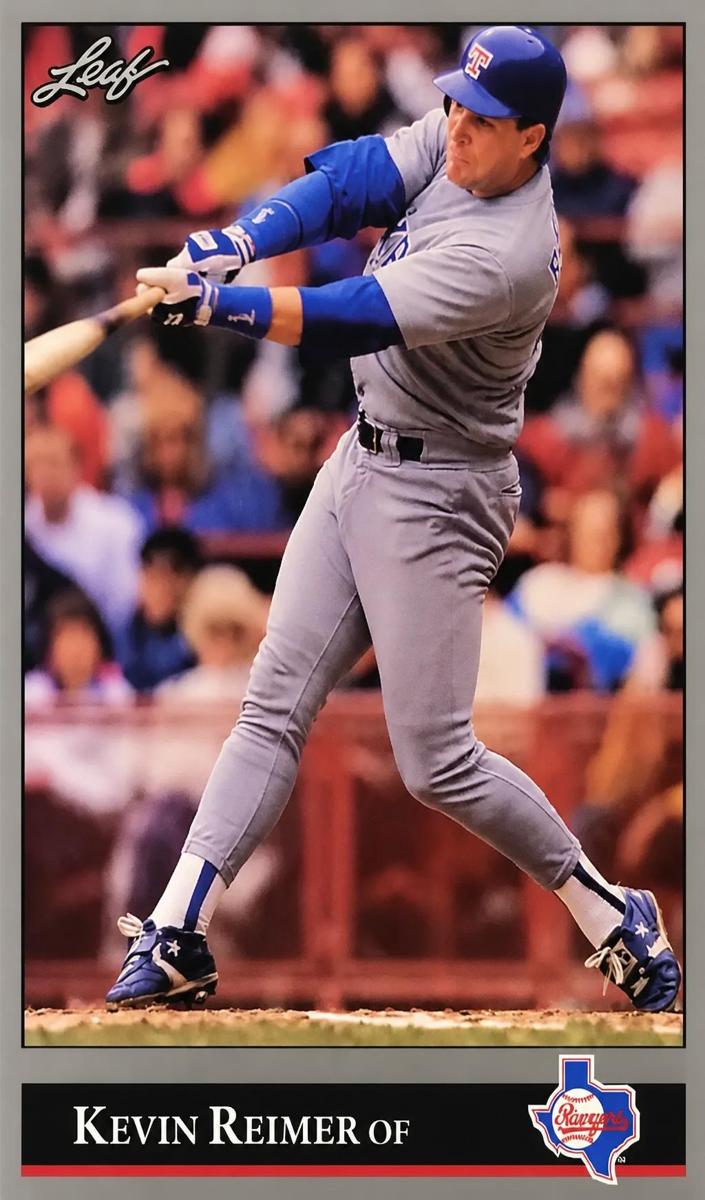 1992 Leaf Baseball Kevin Reimer #93