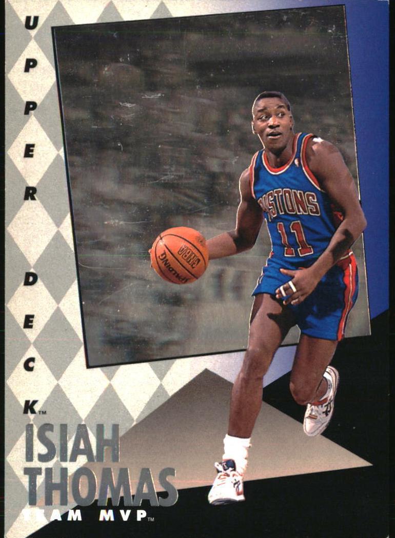 1992 Upper Deck Basketball Isiah Thomas #8