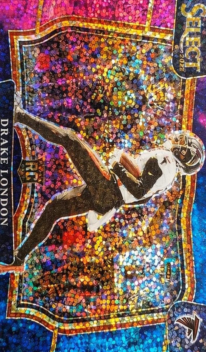2022 Panini Select Football Cosmic Drake London #474 PSA 10