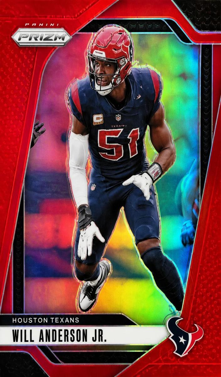 2024 Panini Prizm Football Red Will Anderson Jr. #116