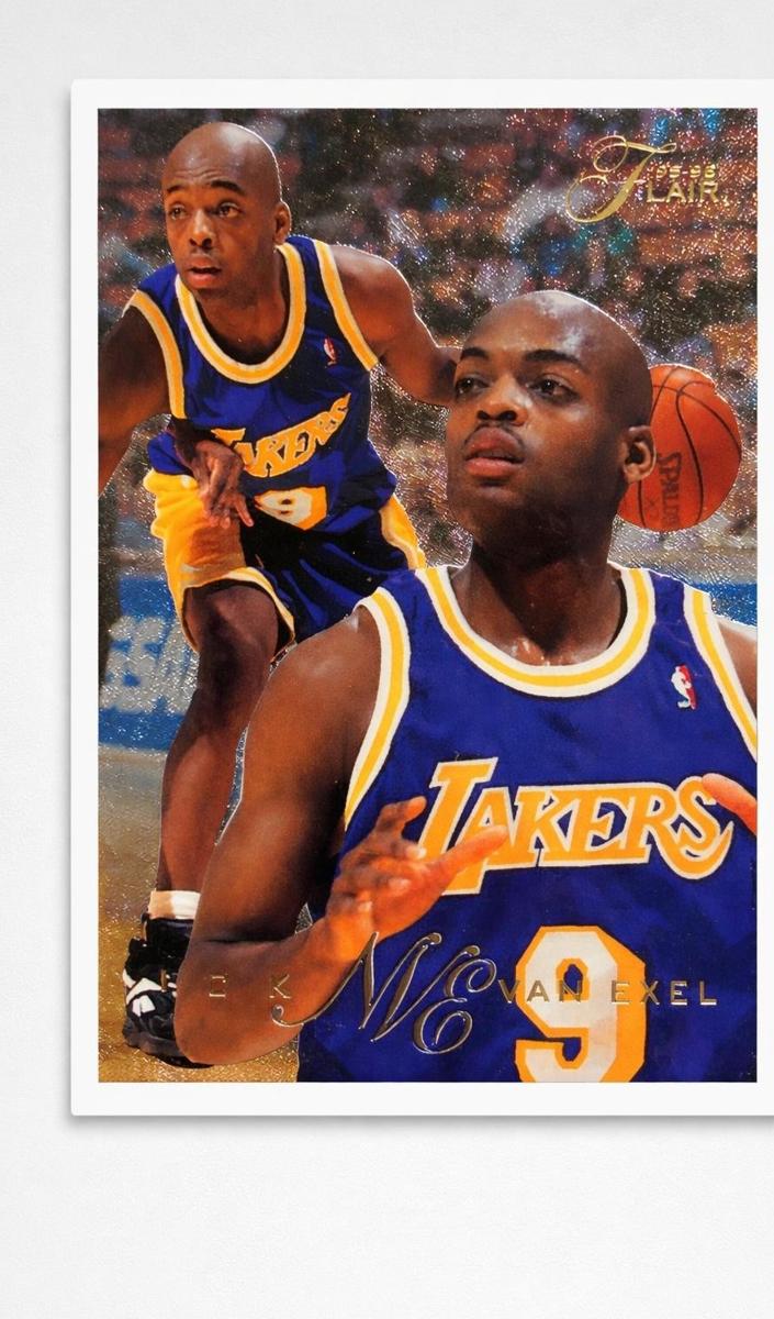 1995 Flair Basketball Nick Van Exel #68