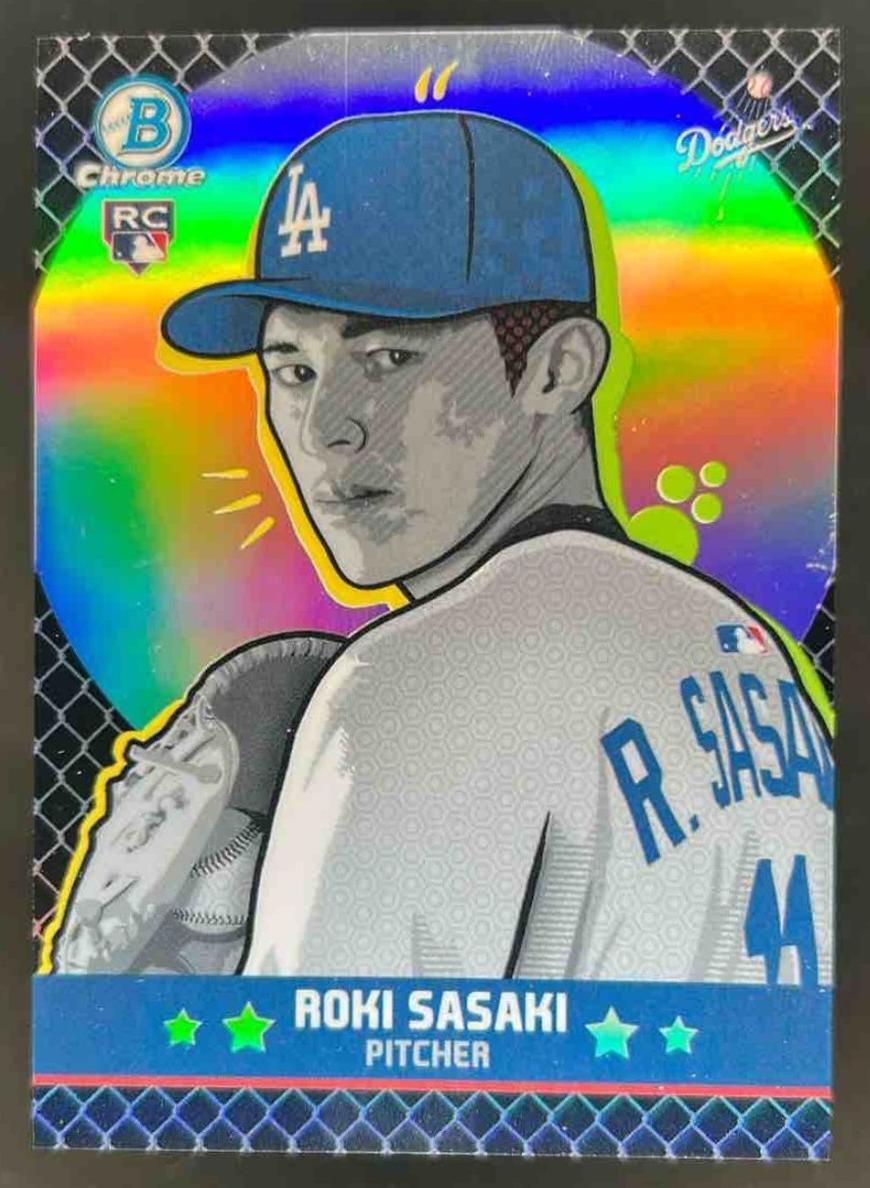 2025 Bowman Chrome Baseball Roki Sasaki #BA-20 PSA 9
