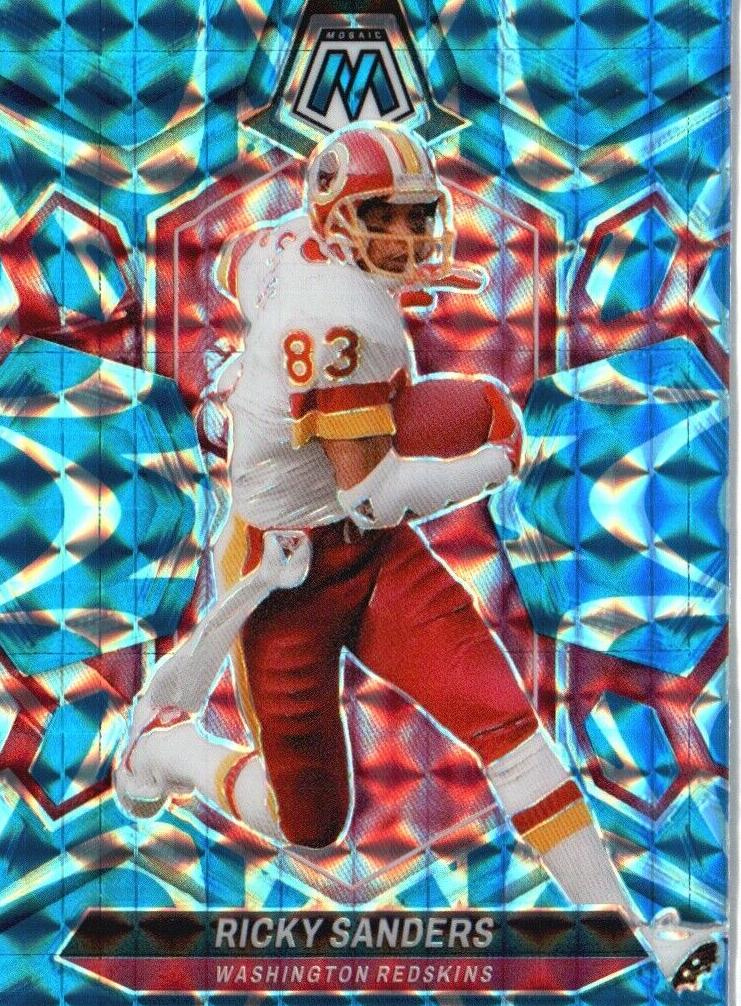 2024 Panini Mosaic Football Reactive Blue Ricky Sanders #240