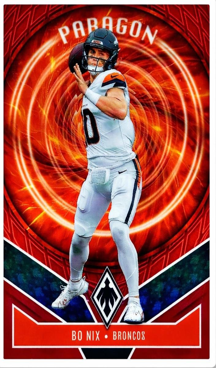 2025 Panini Phoenix Football Red Bo Nix #14