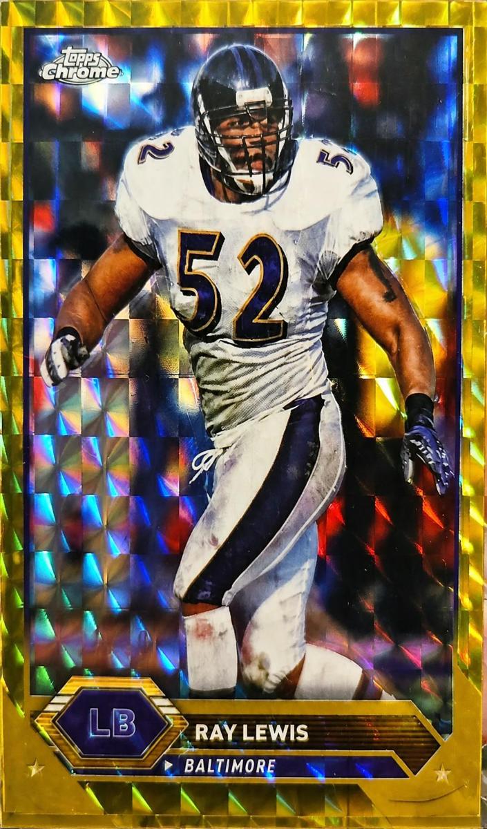 2023 Topps Composite Football Geometric Gold Ray Lewis #20