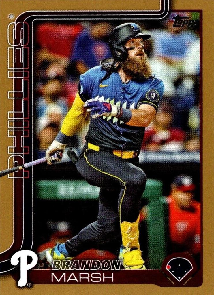 2025 Topps Baseball Gold Brandon Marsh #233