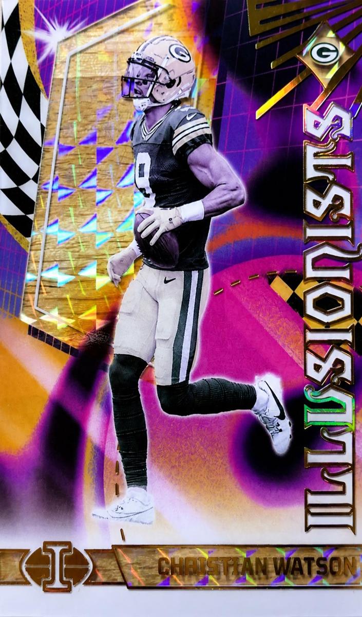 2023 Panini Illusions Football Mosaic Christian Watson #2
