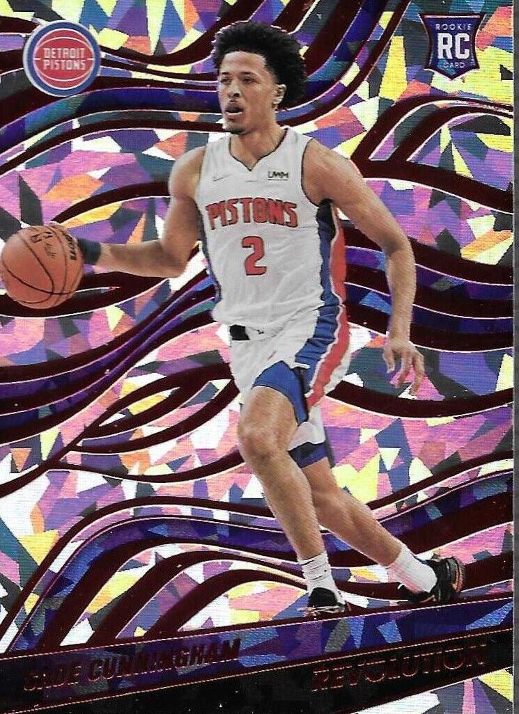 2021 Panini Revolution Basketball Chinese New Year Cade Cunningham #120