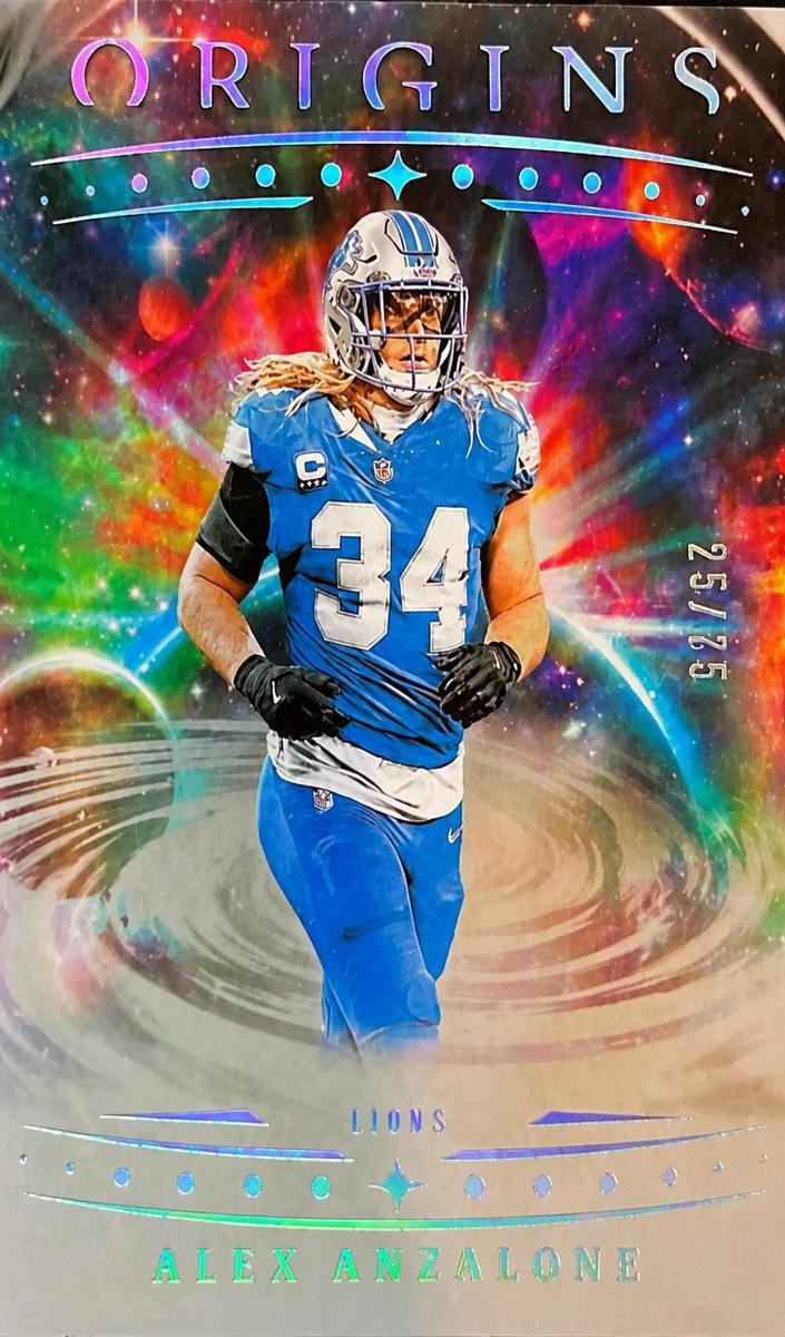2025 Panini Origins Football Silver Alex Anzalone #37