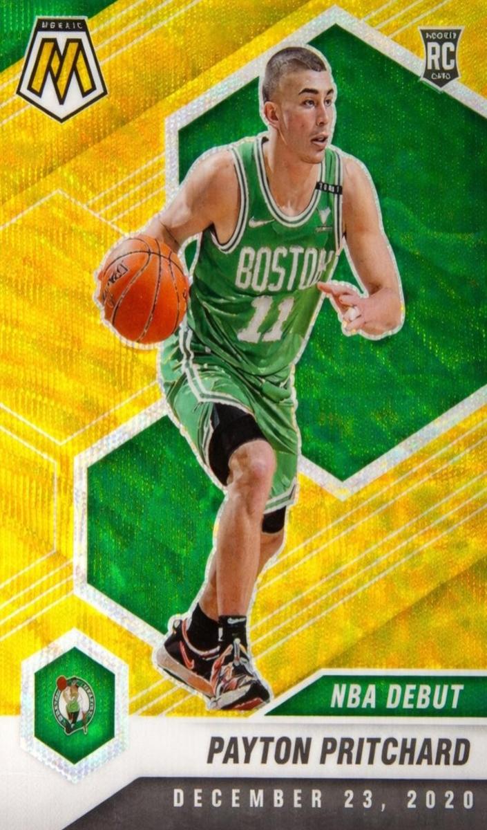 2020 Panini Mosaic Basketball Gold Wave Payton Pritchard #269