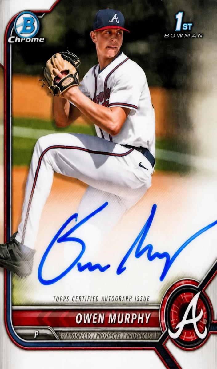 2022 Bowman Draft Baseball Owen Murphy #CDA-OM PSA 9