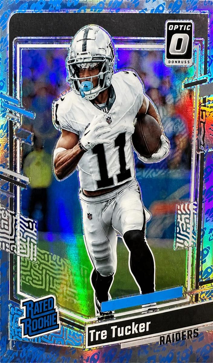 2023 Donruss Optic Football Rocket Tre Tucker #261