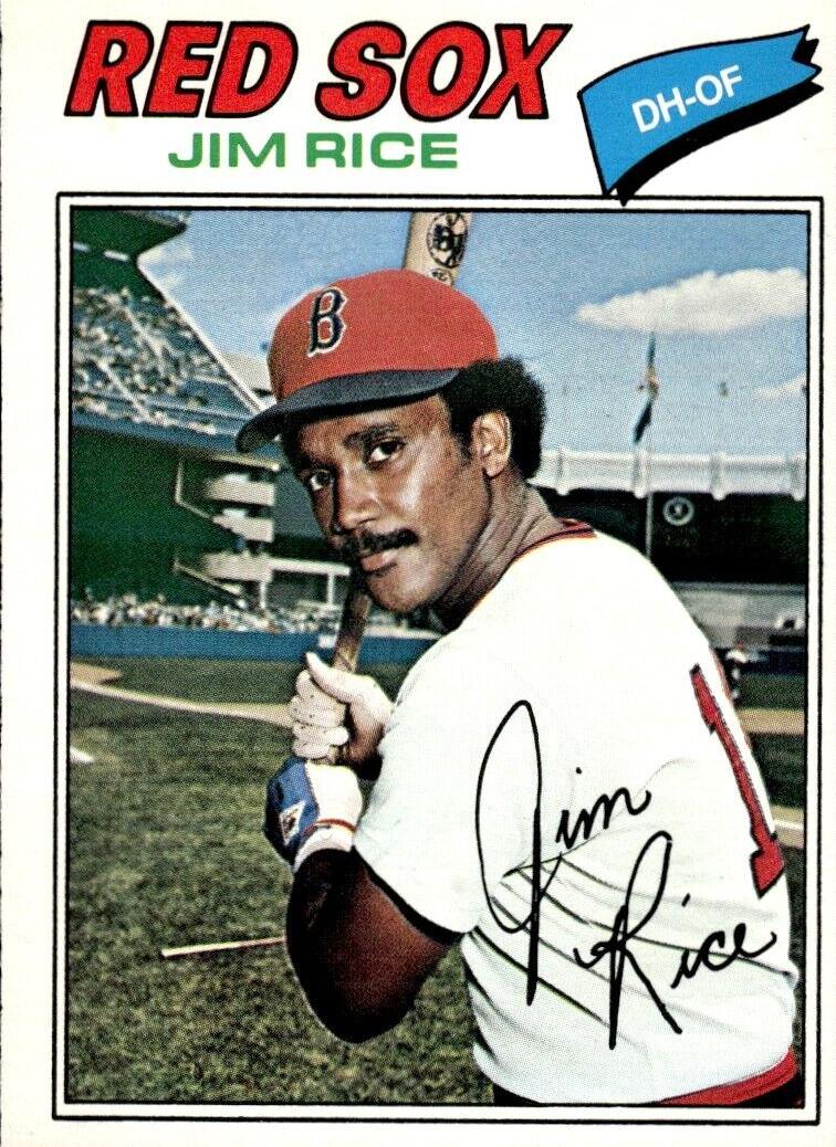 1977 O-Pee-Chee Baseball Jim Rice #62