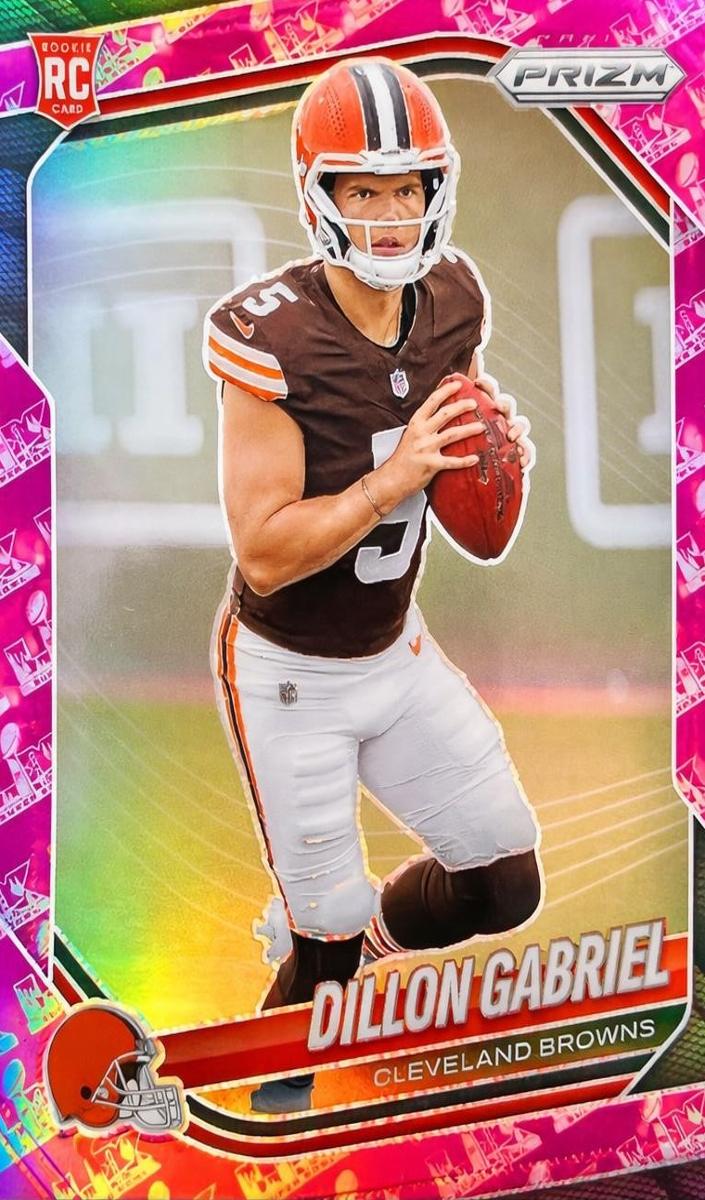 2025 Panini Prizm Football Super Bowl LX Dillon Gabriel #372