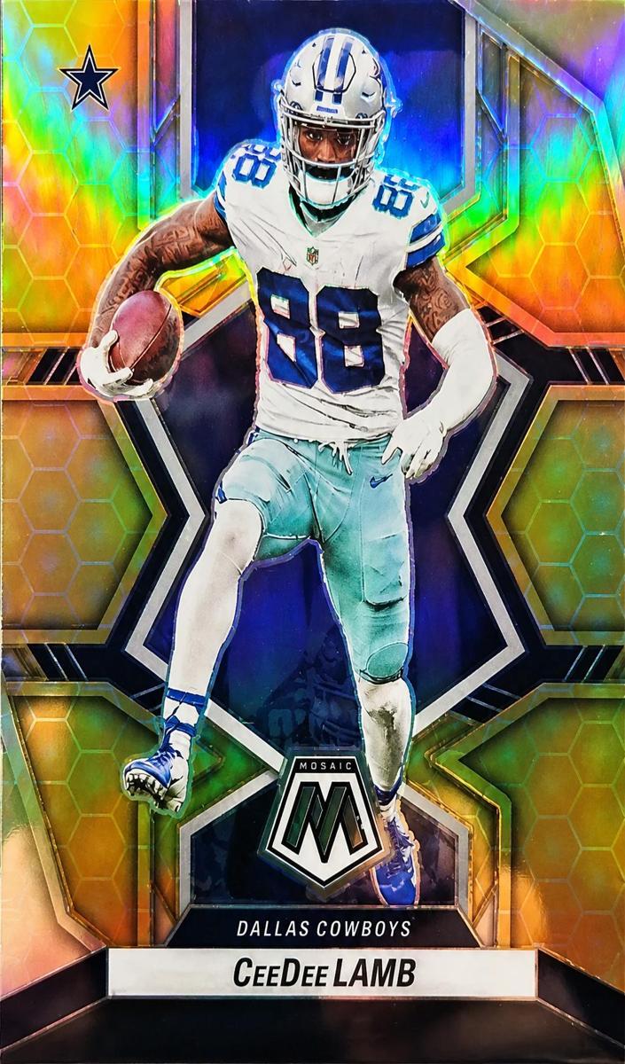 2022 Panini Mosaic Football Honeycomb CeeDee Lamb #54