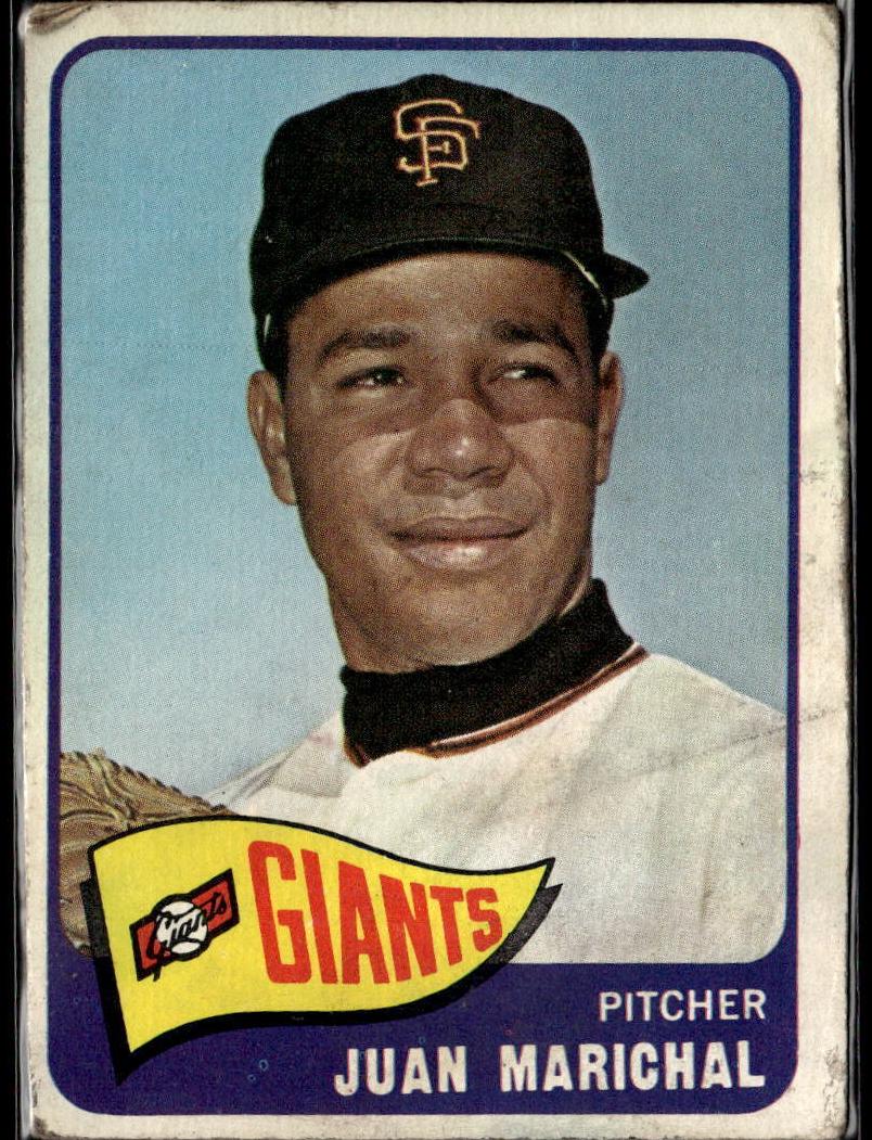 1965 Topps Baseball Juan Marichal #50 PSA 7