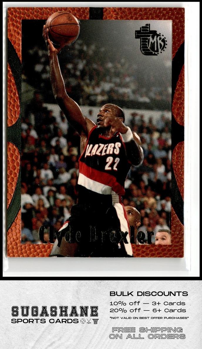 1994 Topps Embossed Basketball Clyde Drexler #79 PSA 9