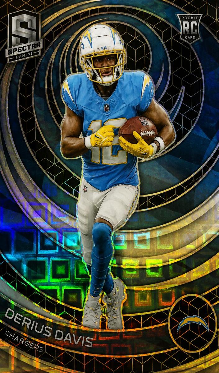 2023 Panini Spectra Football Spectris Derius Davis #169