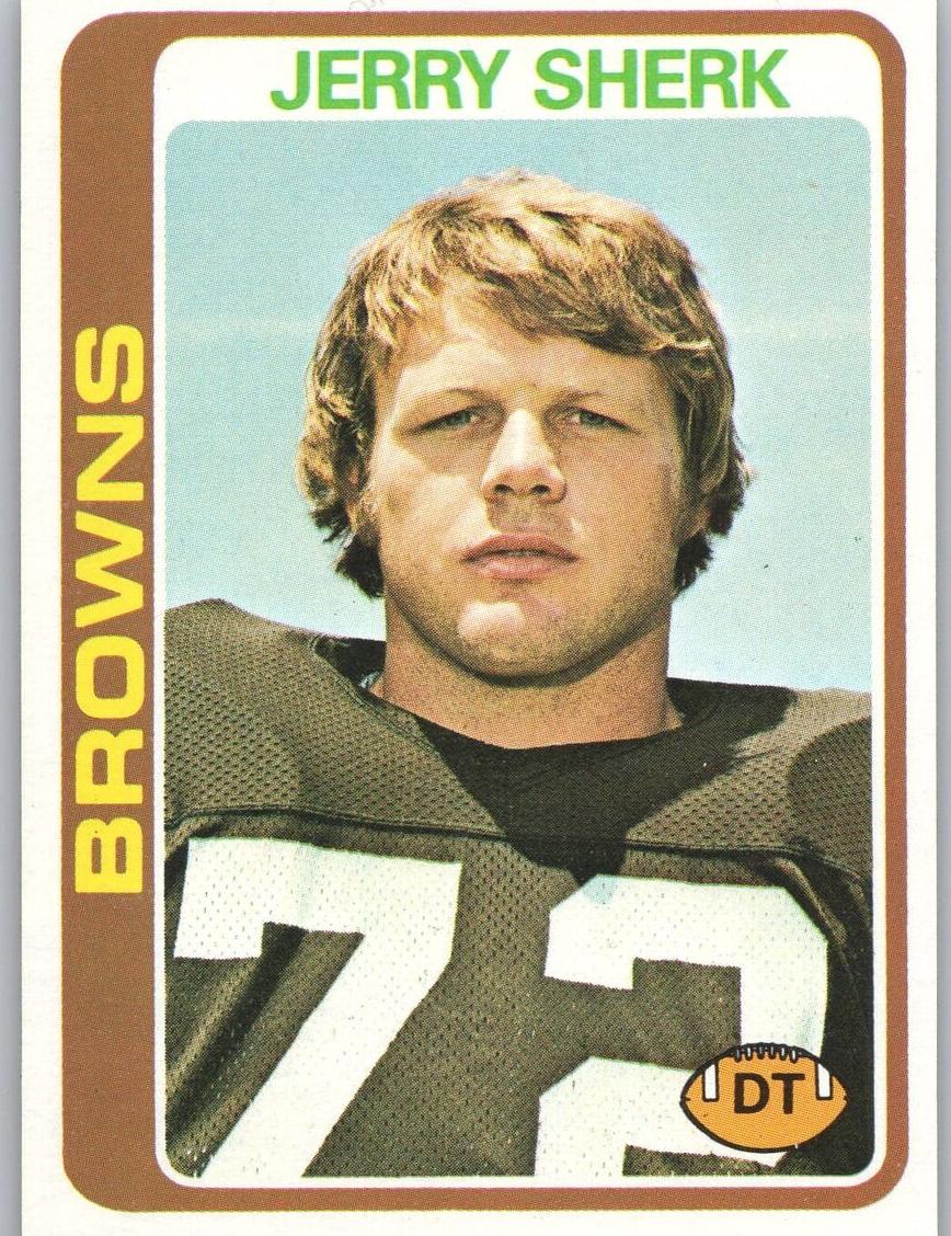 1978 Topps Football Jerry Sherk #225