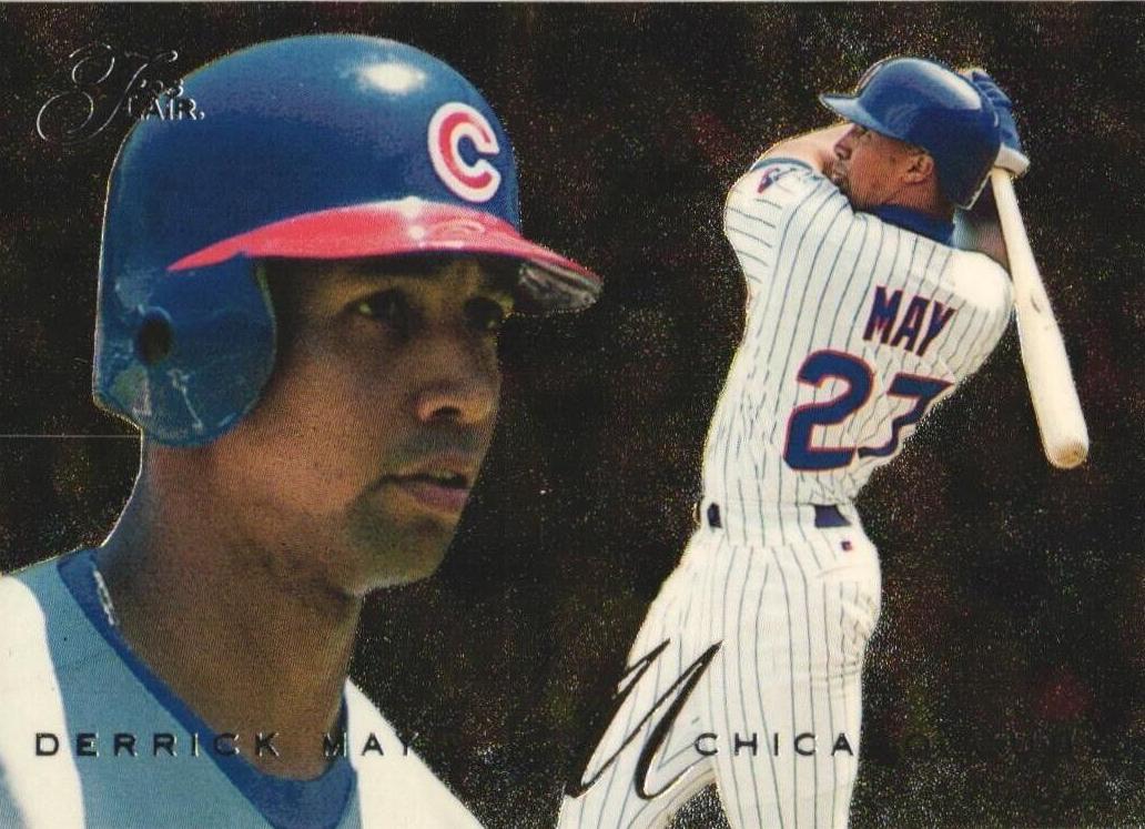 1995 Flair Baseball Derrick May #113