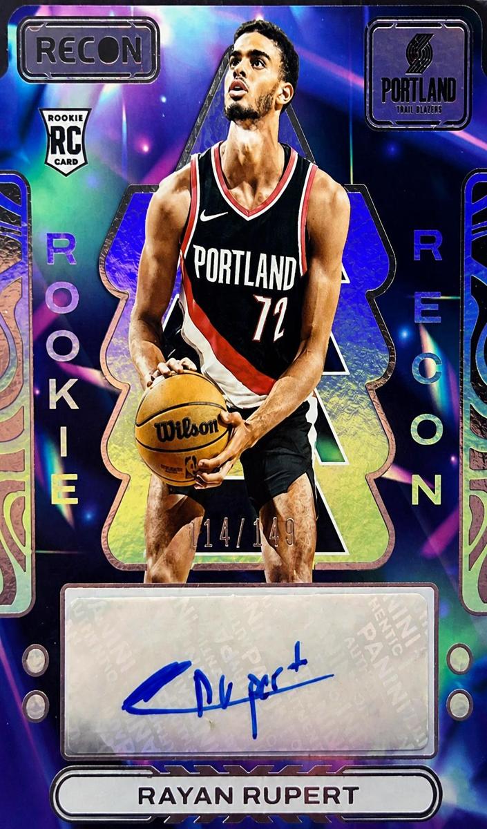 2023 Panini Recon Basketball Rayan Rupert #RRS-RUP