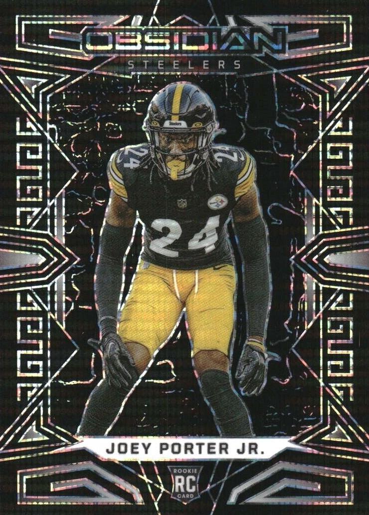 2023 Panini Obsidian Football Asia Joey Porter Jr. #183