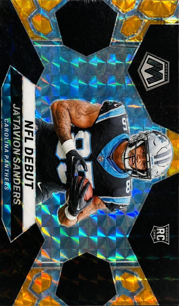 2024 Panini Mosaic Football Choice Black Gold Ja'Tavion Sanders #288