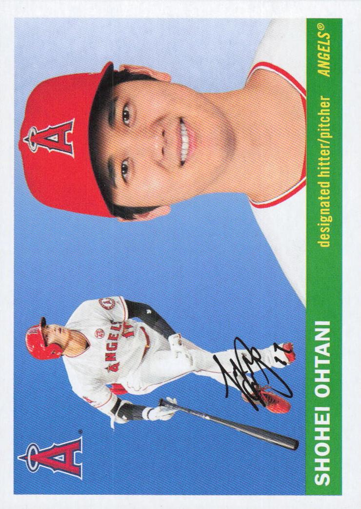 2020 Topps Archives Baseball Shohei Ohtani #7 PSA 9