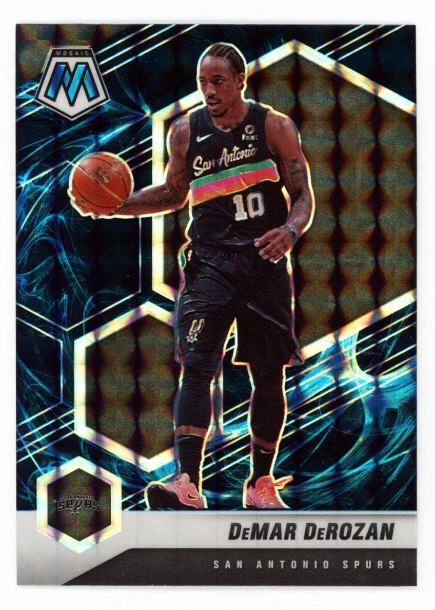 2020 Panini Mosaic Basketball Genesis DeMar DeRozan #133 PSA 10