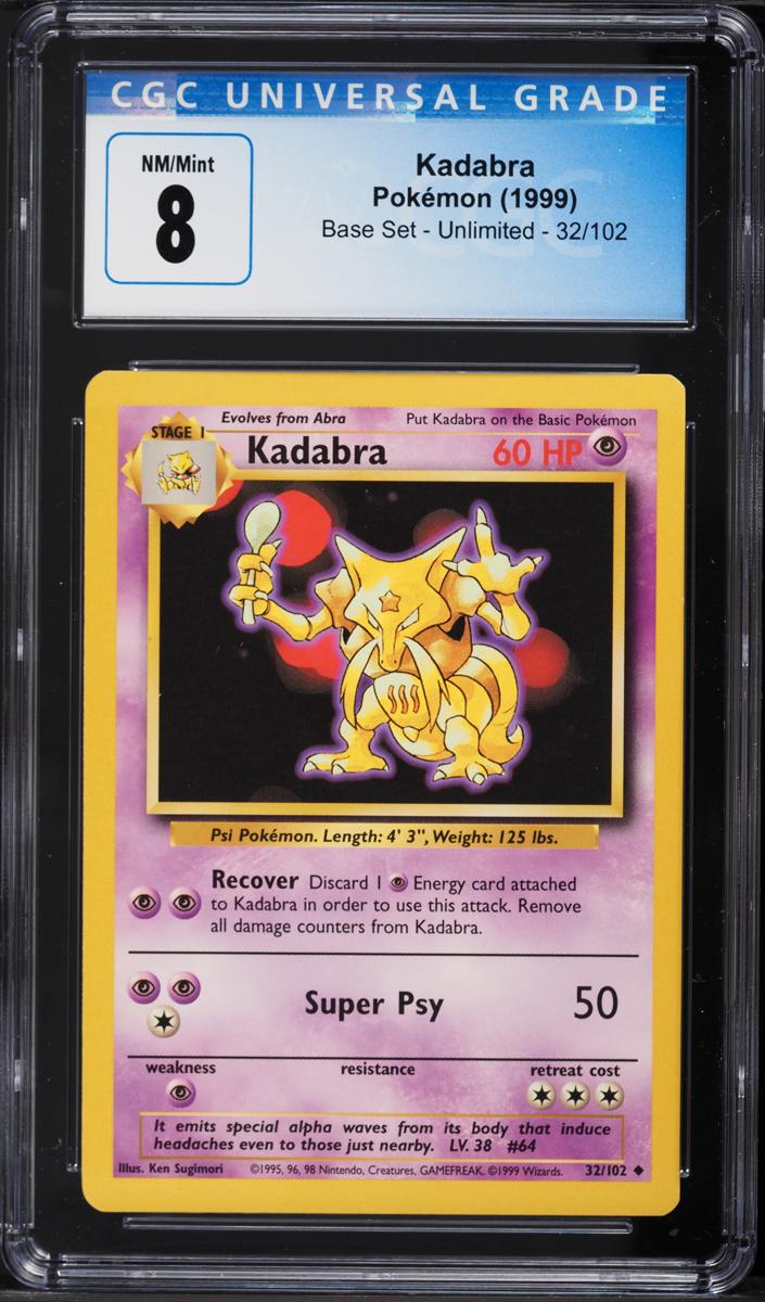 1999 Pokemon Base Set Kadabra #32 PSA 10