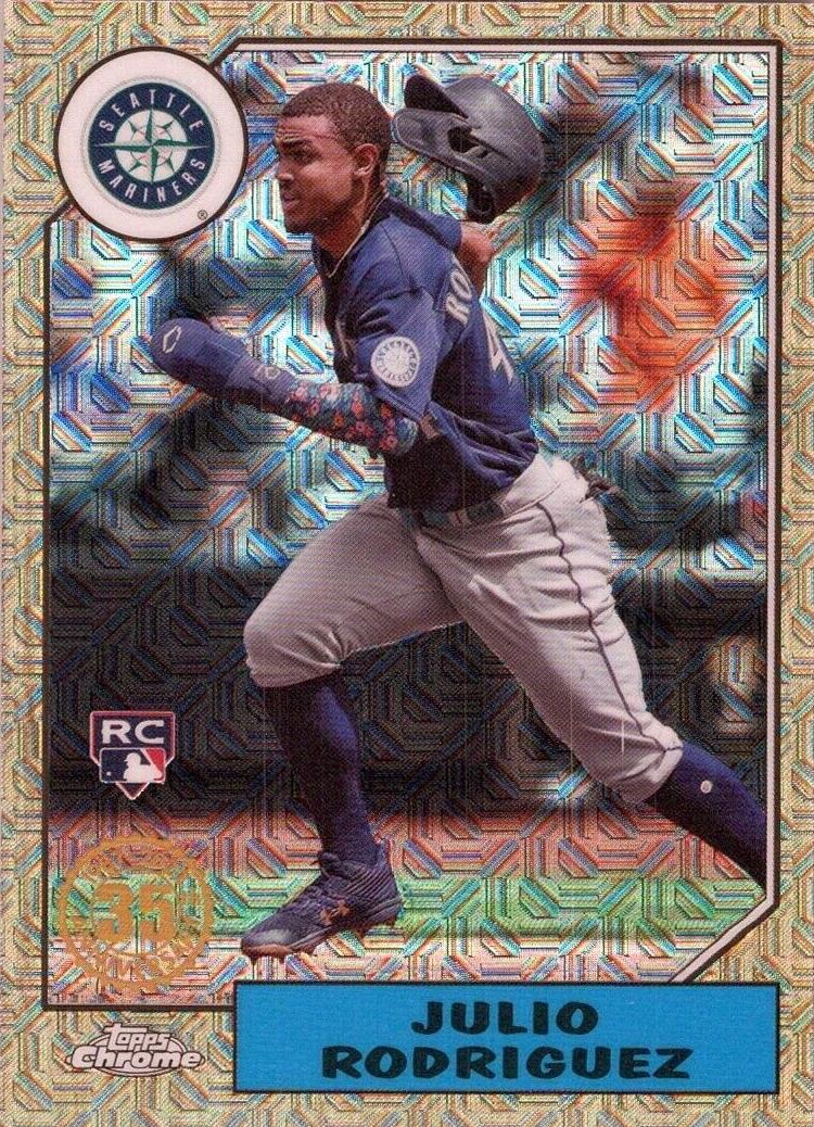 2022 Topps Update Silver Pack Baseball Julio Rodriguez #T87C-30 PSA 9