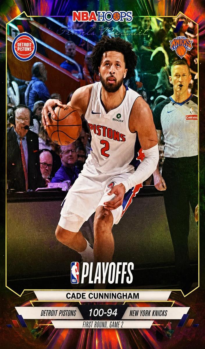 2025 Topps NBA Hoops Basketball First Round Cade Cunningham #FP-37